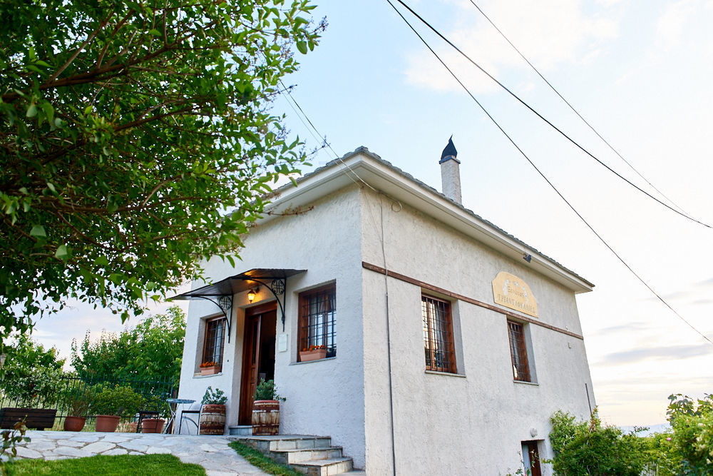 Triantafillies Guesthouse ปอร์เตเรีย ภายนอก รูปภาพ